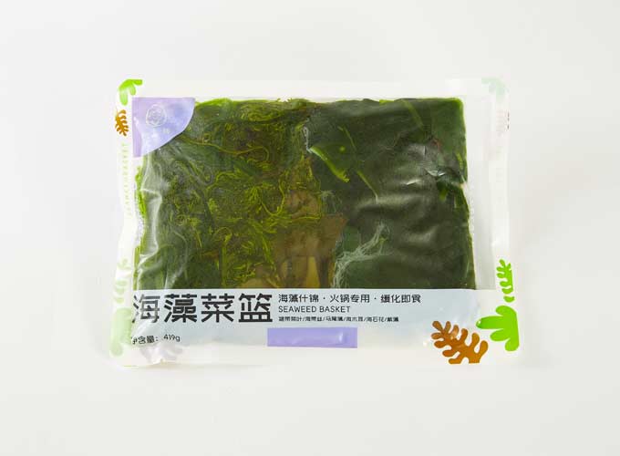 海藻菜篮